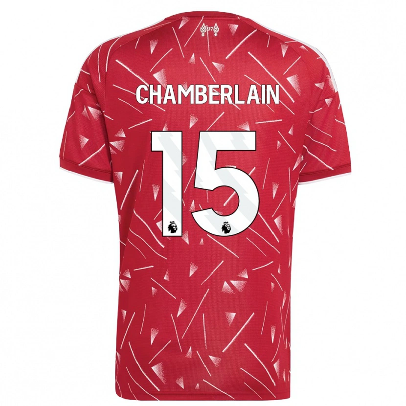 Danxen Niño Camiseta Alex Oxlade Chamberlain #15 Blanco Rojo 1ª Equipación 2026/27 La Camisa México