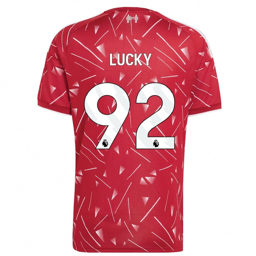 Danxen Niño Camiseta Wellity Lucky #92 Blanco Rojo 1ª Equipación 2026/27 La Camisa México
