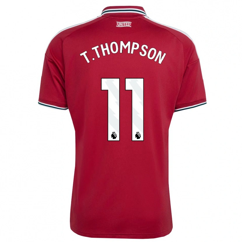 Danxen Niño Camiseta Tynan Thompson #11 Rojo Amarillo Blanco 1ª Equipación 2026/27 La Camisa México