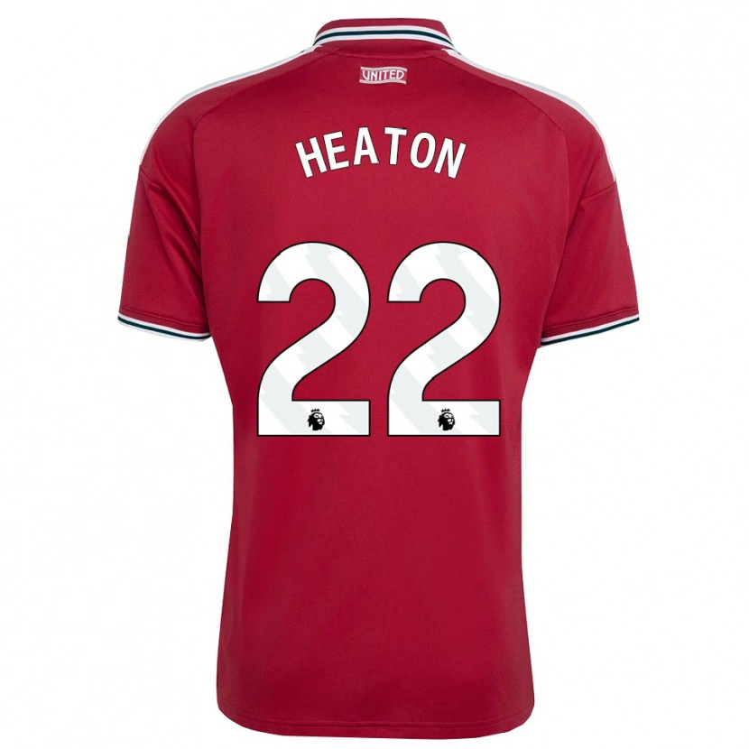 Danxen Niño Camiseta Tom Heaton #22 Rojo Amarillo Blanco 1ª Equipación 2026/27 La Camisa México
