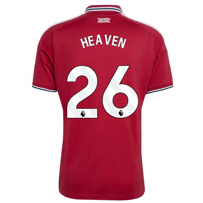 Danxen Niño Camiseta Ayden Heaven #26 Rojo Amarillo Blanco 1ª Equipación 2026/27 La Camisa México
