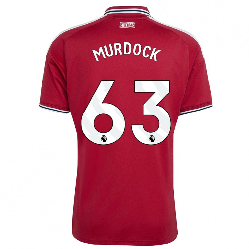 Danxen Niño Camiseta Will Murdock #63 Rojo Amarillo Blanco 1ª Equipación 2026/27 La Camisa México