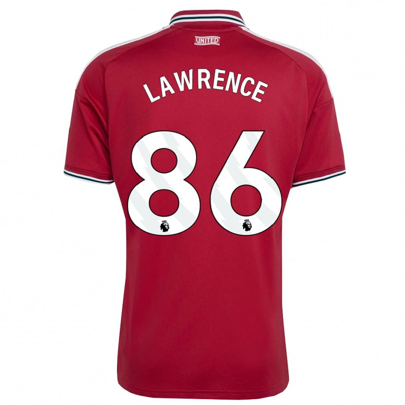 Danxen Niño Camiseta Marcus Lawrence #86 Rojo Amarillo Blanco 1ª Equipación 2026/27 La Camisa México