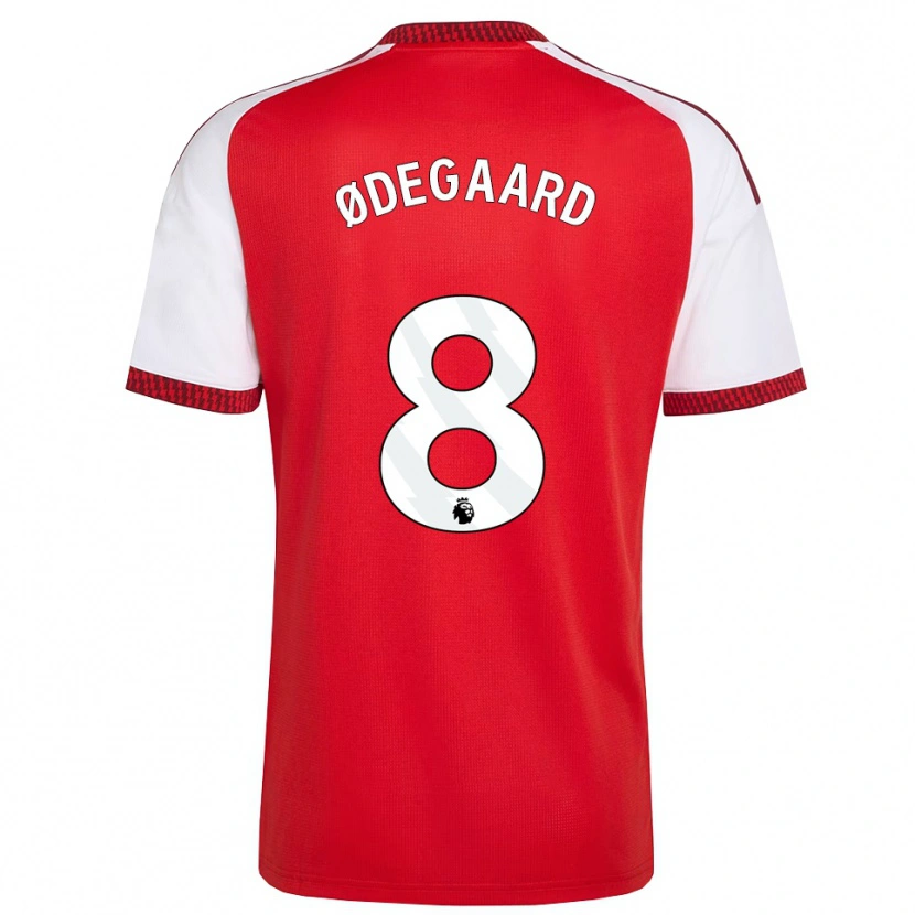 Danxen Niño Camiseta Martin Ødegaard #8 Rojo Blanco Negro 1ª Equipación 2026/27 La Camisa México