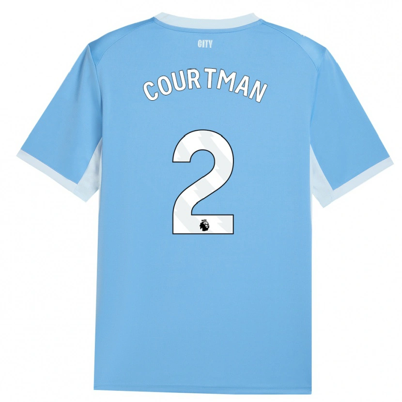 Danxen Niño Camiseta Charlie Courtman #2 Azulcieloclaro Blanco 1ª Equipación 2026/27 La Camisa México