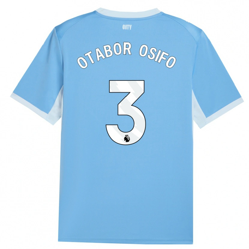Danxen Niño Camiseta Prince Otabor Osifo #3 Azulcieloclaro Blanco 1ª Equipación 2026/27 La Camisa México