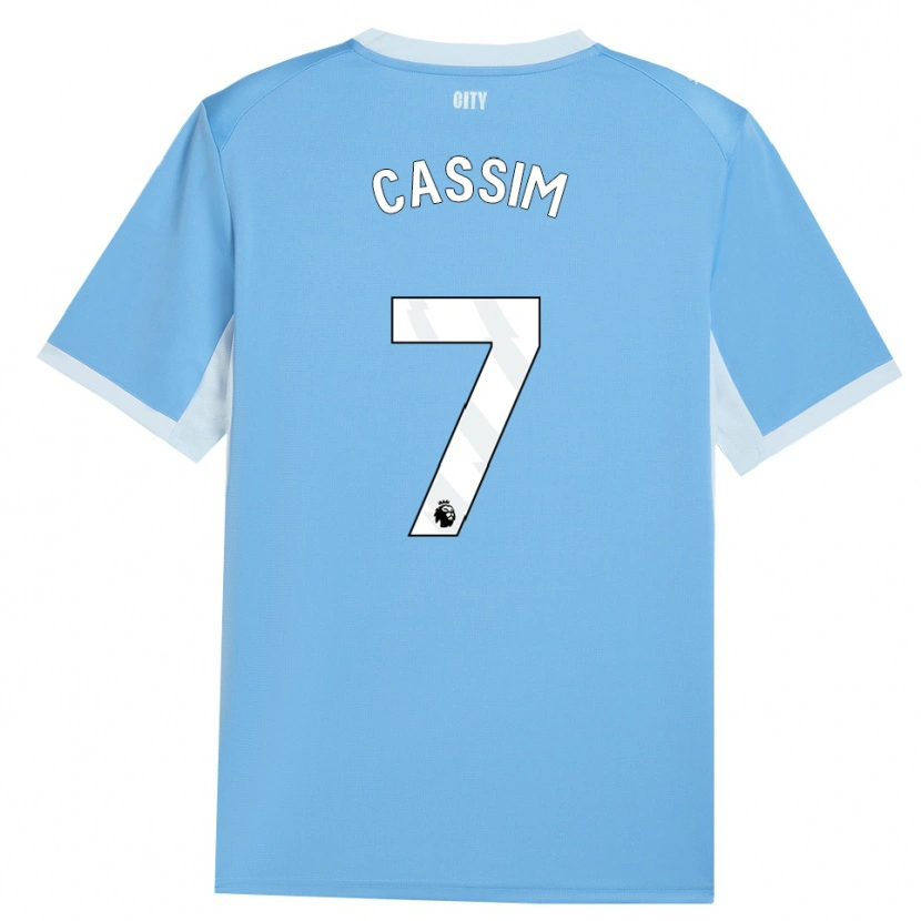 Danxen Niño Camiseta Karim Cassim #7 Azulcieloclaro Blanco 1ª Equipación 2026/27 La Camisa México