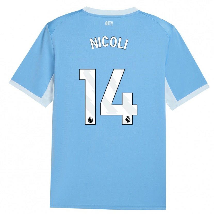 Danxen Niño Camiseta Kerolin Nicoli #14 Azulcieloclaro Blanco 1ª Equipación 2026/27 La Camisa México