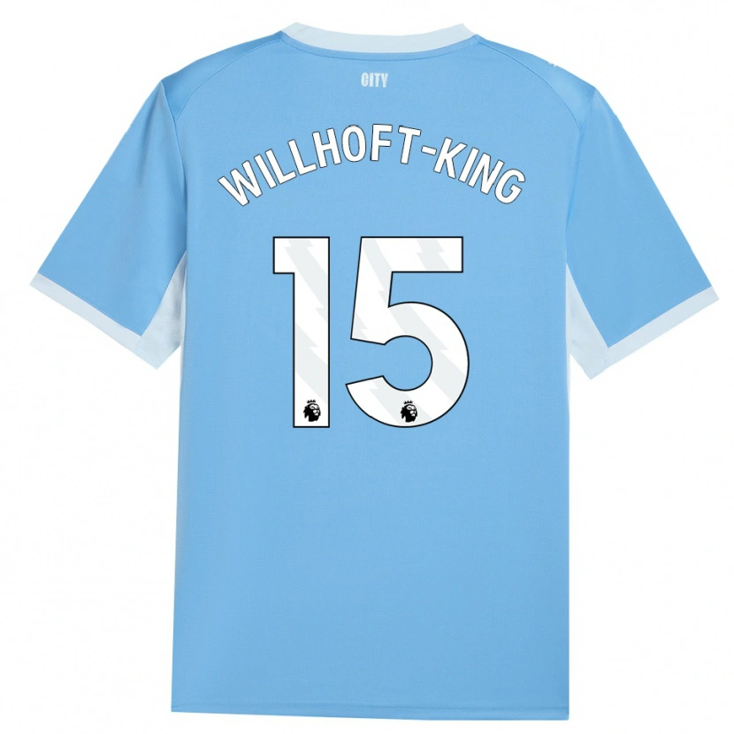 Danxen Niño Camiseta Han Willhoft-King #15 Azulcieloclaro Blanco 1ª Equipación 2026/27 La Camisa México