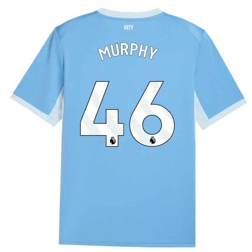 Danxen Niño Camiseta Lily Murphy #46 Azulcieloclaro Blanco 1ª Equipación 2026/27 La Camisa México