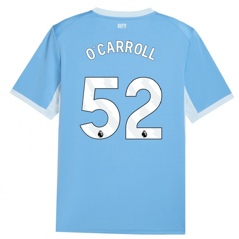 Danxen Niño Camiseta Eve O'carroll #52 Azulcieloclaro Blanco 1ª Equipación 2026/27 La Camisa México