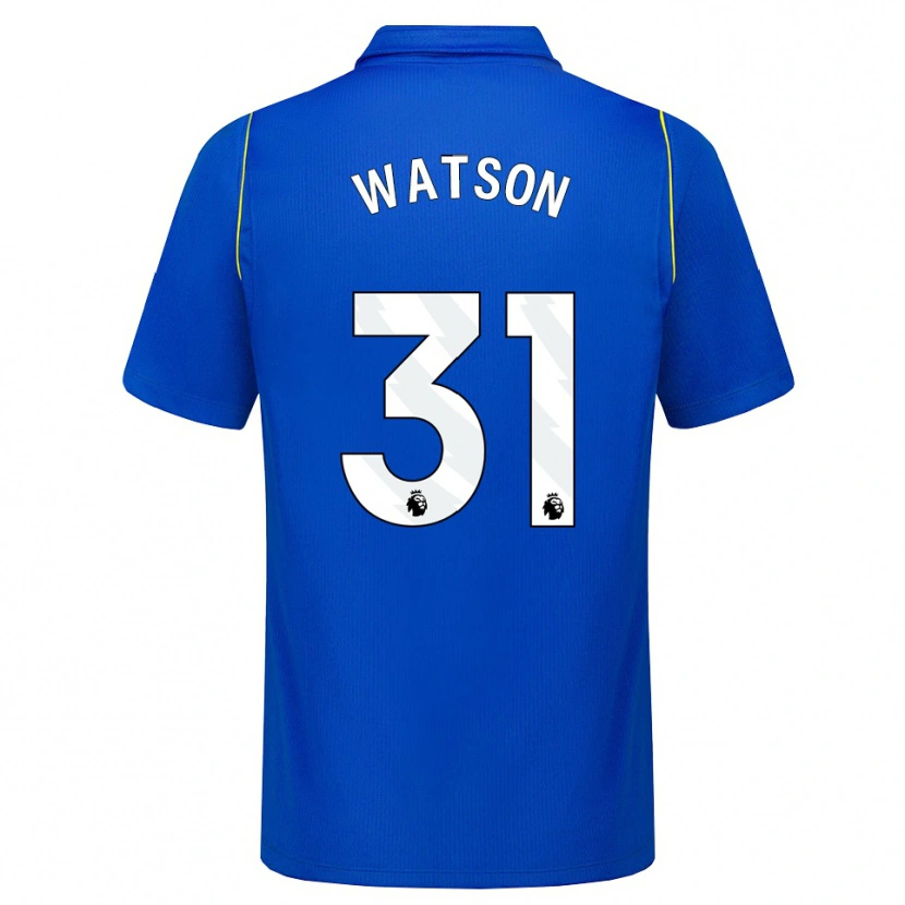 Danxen Niño Camiseta Reggie Watson #31 Azul Amarillo 1ª Equipación 2026/27 La Camisa México