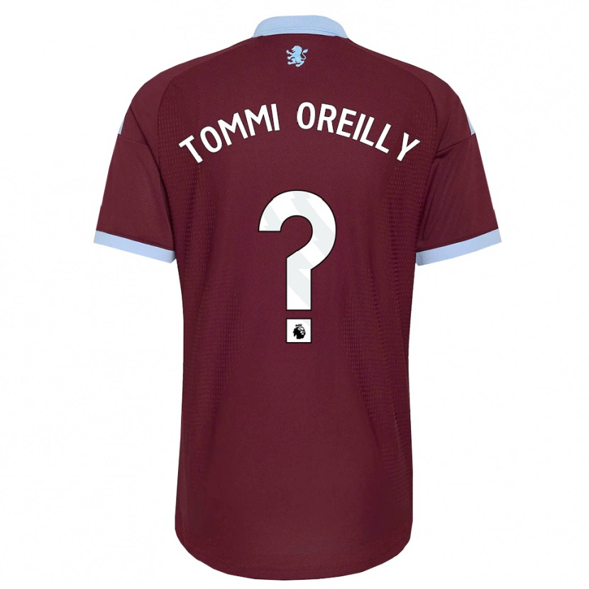 Danxen Niño Camiseta Tommi Oreilly #0 Azulaciano Borgoña 1ª Equipación 2026/27 La Camisa México