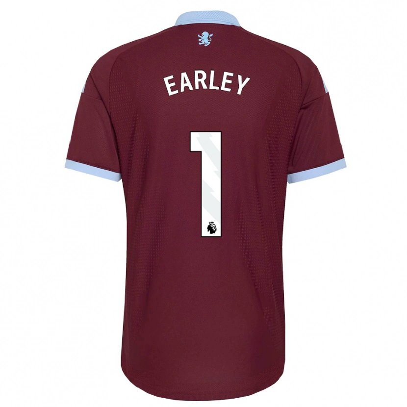 Danxen Niño Camiseta Blade Earley #1 Azulaciano Borgoña 1ª Equipación 2026/27 La Camisa México