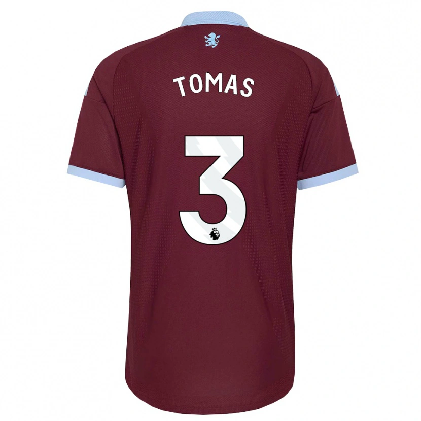 Danxen Niño Camiseta Paula Tomás #3 Azulaciano Borgoña 1ª Equipación 2026/27 La Camisa México