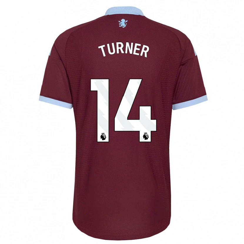 Danxen Niño Camiseta Danielle Turner #14 Azulaciano Borgoña 1ª Equipación 2026/27 La Camisa México