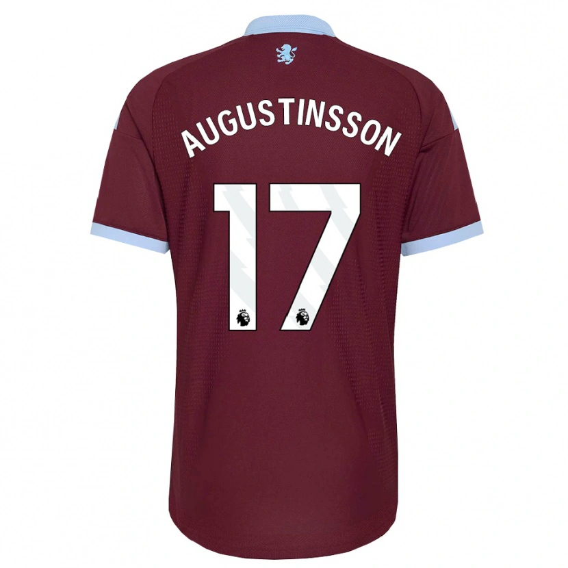 Danxen Niño Camiseta Ludwig Augustinsson #17 Azulaciano Borgoña 1ª Equipación 2026/27 La Camisa México