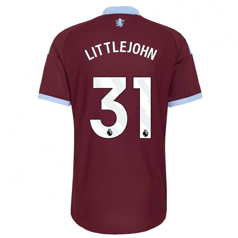 Danxen Niño Camiseta Ruesha Littlejohn #31 Azulaciano Borgoña 1ª Equipación 2026/27 La Camisa México