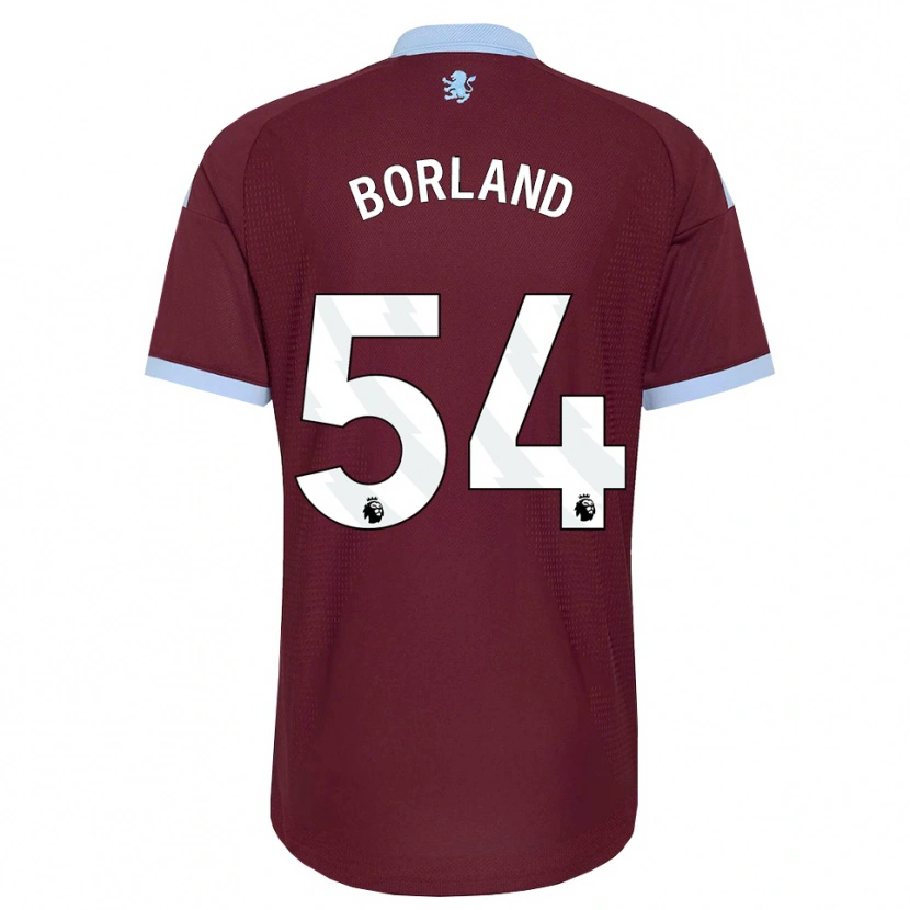 Danxen Niño Camiseta Aidan Borland #54 Azulaciano Borgoña 1ª Equipación 2026/27 La Camisa México