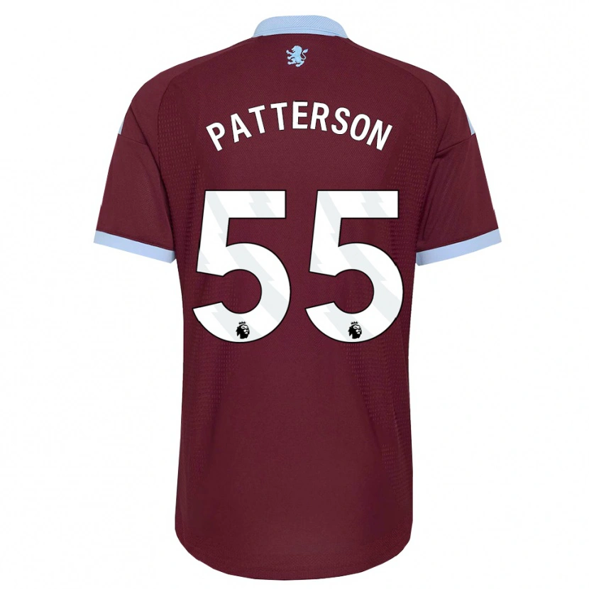 Danxen Niño Camiseta Travis Patterson #55 Azulaciano Borgoña 1ª Equipación 2026/27 La Camisa México
