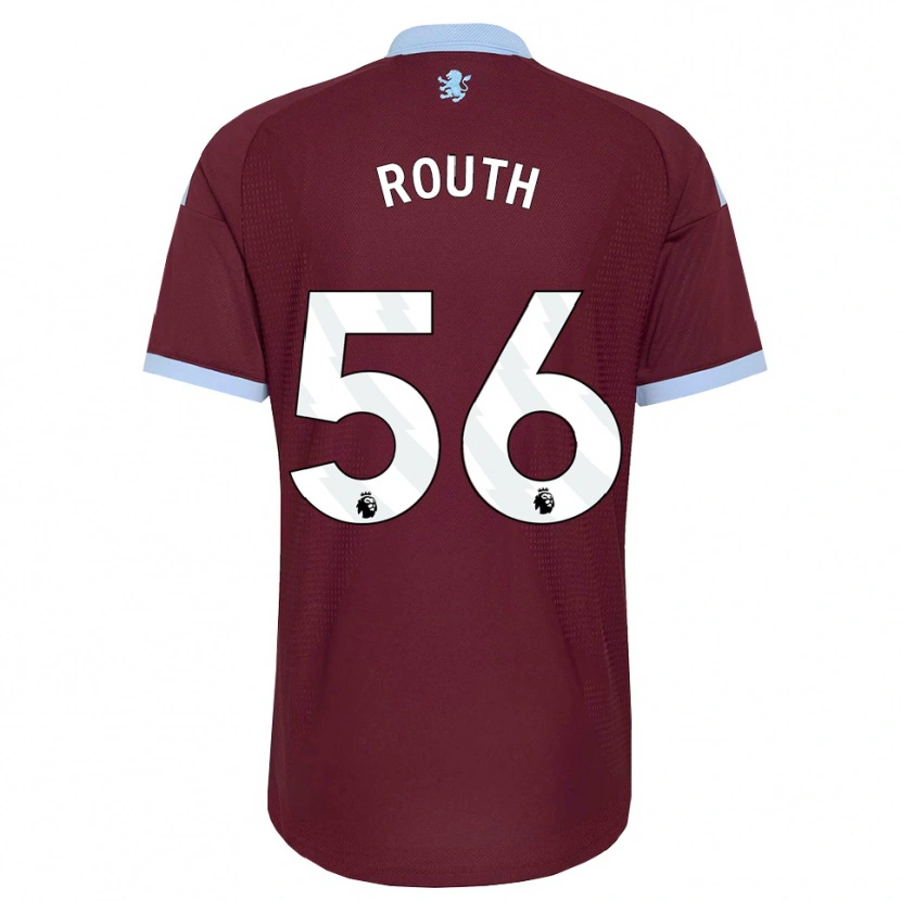 Danxen Niño Camiseta Leon Routh #56 Azulaciano Borgoña 1ª Equipación 2026/27 La Camisa México