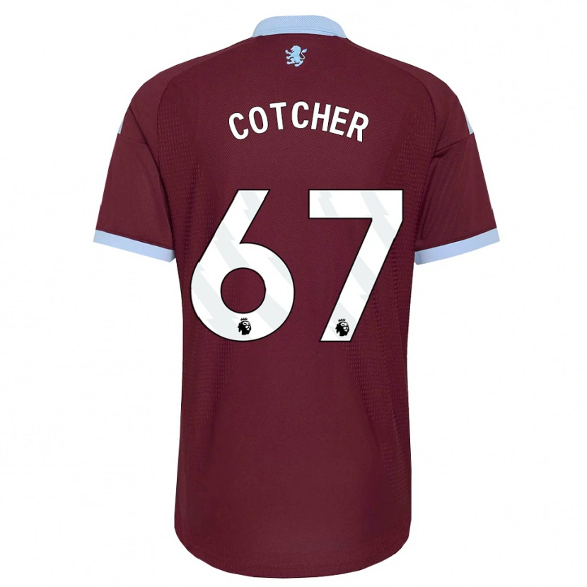 Danxen Niño Camiseta Mason Cotcher #67 Azulaciano Borgoña 1ª Equipación 2026/27 La Camisa México
