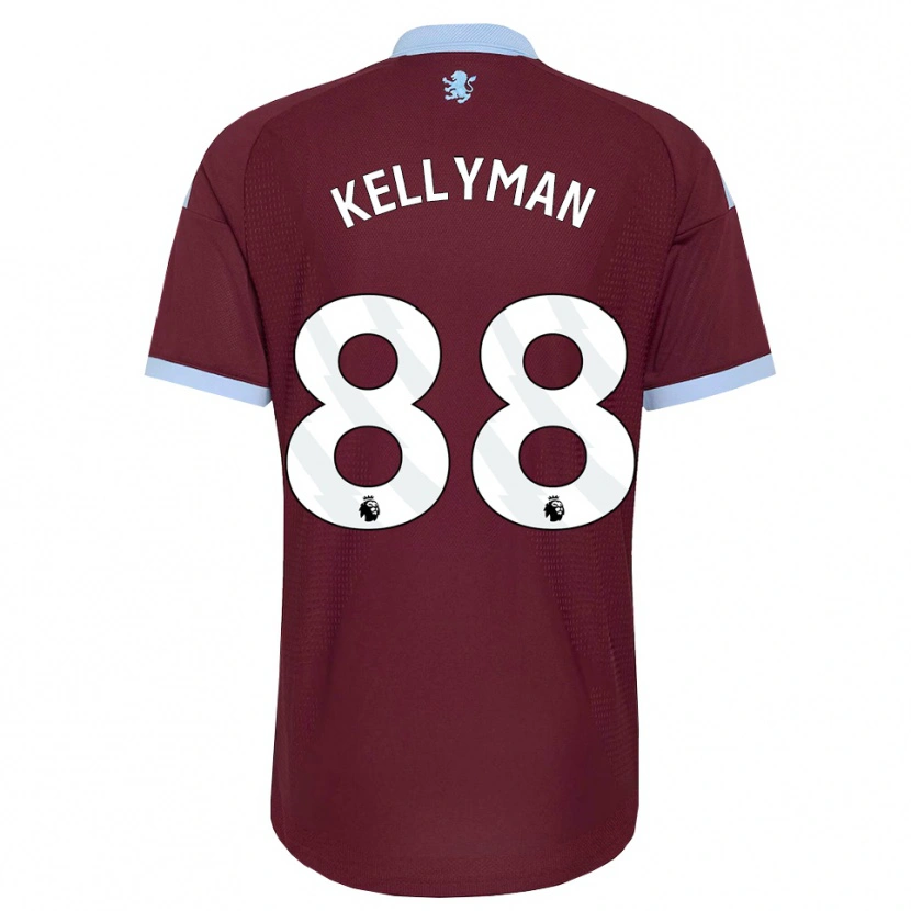 Danxen Niño Camiseta Jahmi Kellyman #88 Azulaciano Borgoña 1ª Equipación 2026/27 La Camisa México