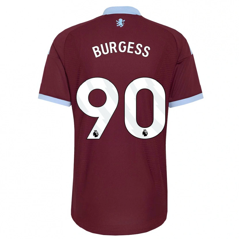 Danxen Niño Camiseta Woody Burgess #90 Azulaciano Borgoña 1ª Equipación 2026/27 La Camisa México