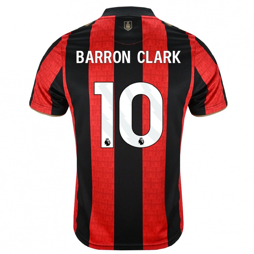 Danxen Niño Camiseta Molly Barron-Clark #10 Goldenrod Rojo Negro 1ª Equipación 2026/27 La Camisa México