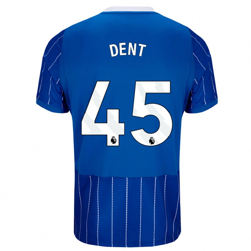 Danxen Niño Camiseta Lily Dent #45 Azulmedio Blanco 1ª Equipación 2026/27 La Camisa México