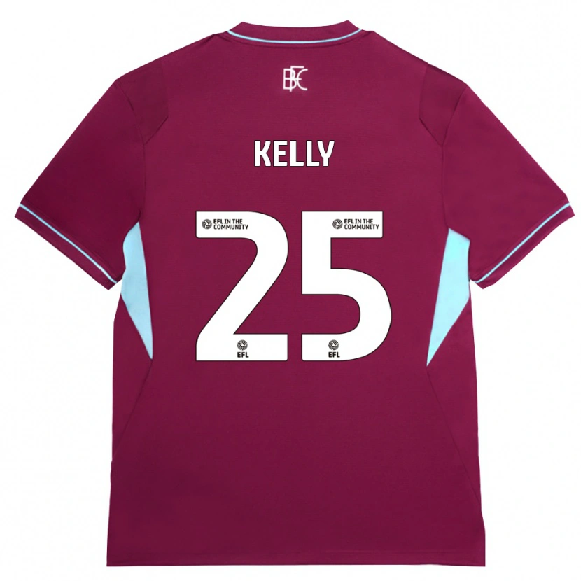 Danxen Niño Camiseta Aimee Kelly #25 Borgoña Verde 1ª Equipación 2026/27 La Camisa México