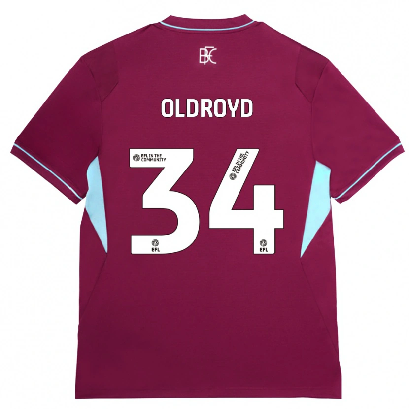 Danxen Niño Camiseta Amelia Oldroyd #34 Borgoña Verde 1ª Equipación 2026/27 La Camisa México