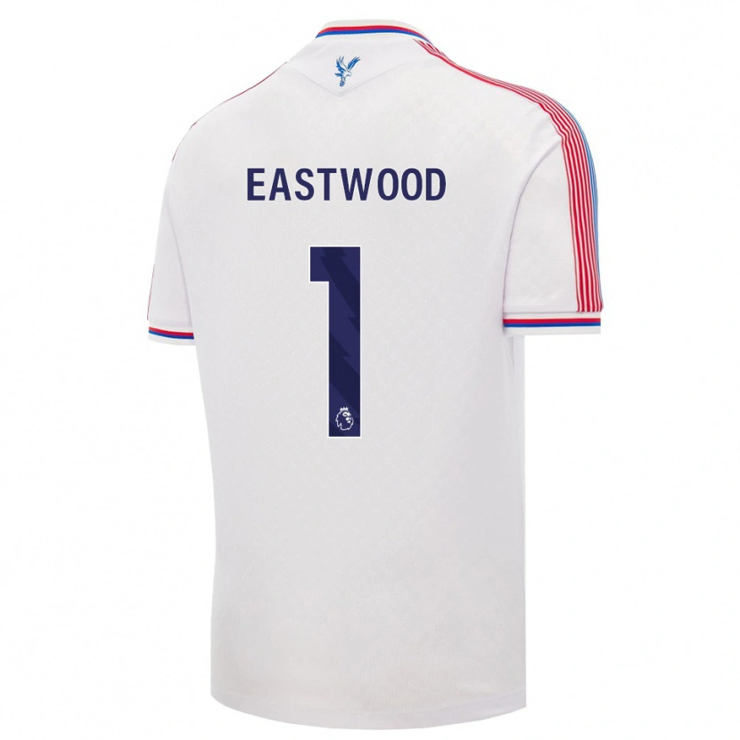 Danxen Niño Camiseta Billy Eastwood #1 Blanco Rojo Azul 1ª Equipación 2026/27 La Camisa México