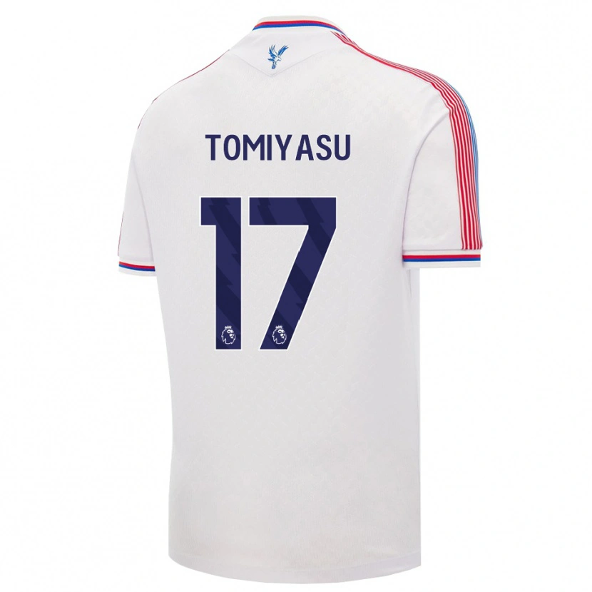 Danxen Niño Camiseta Takehiro Tomiyasu #17 Blanco Rojo Azul 1ª Equipación 2026/27 La Camisa México