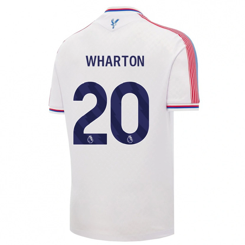 Danxen Niño Camiseta Adam Wharton #20 Blanco Rojo Azul 1ª Equipación 2026/27 La Camisa México