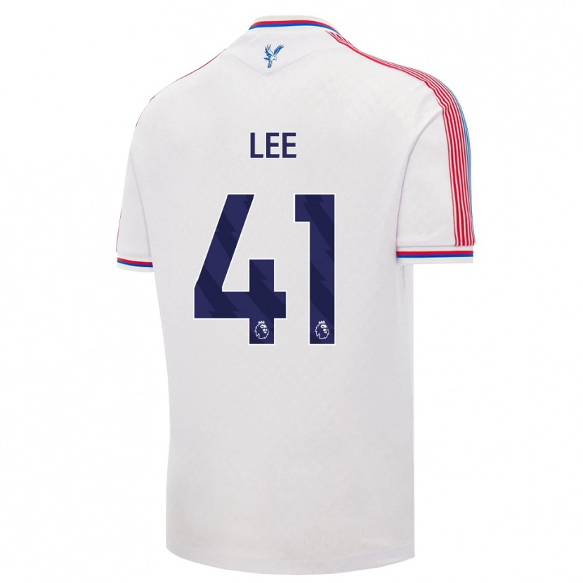 Danxen Niño Camiseta Harry Lee #41 Blanco Rojo Azul 1ª Equipación 2026/27 La Camisa México