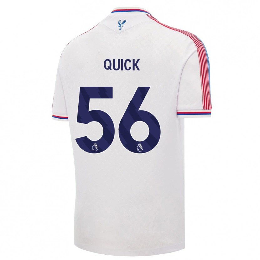 Danxen Niño Camiseta Daniel Quick #56 Blanco Rojo Azul 1ª Equipación 2026/27 La Camisa México