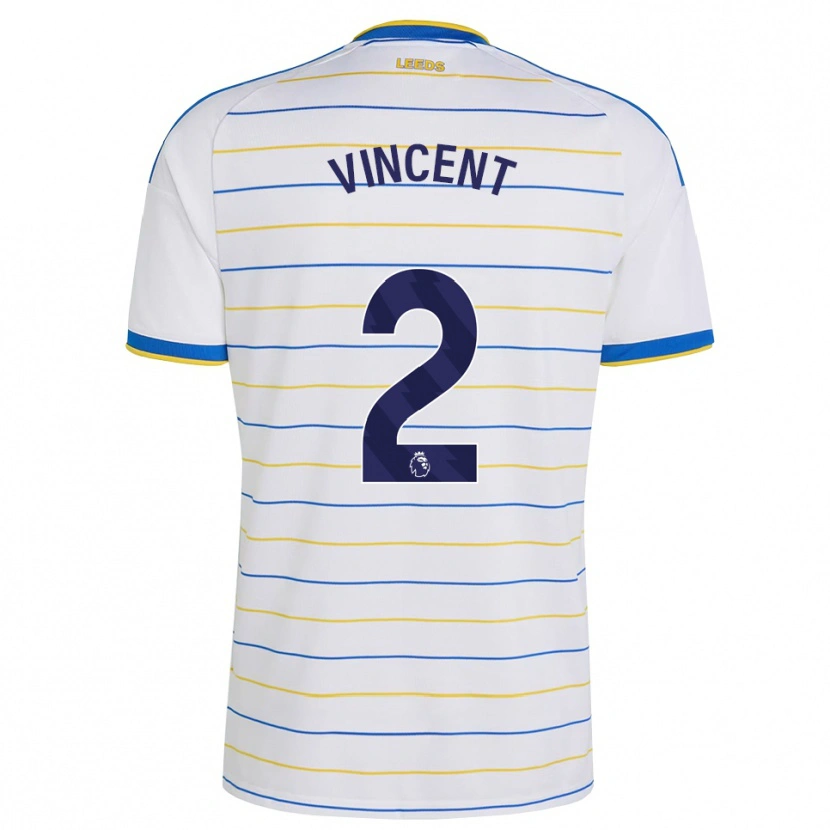 Danxen Niño Camiseta Harvey Vincent #2 Rojo Amarillo Azul 1ª Equipación 2026/27 La Camisa México