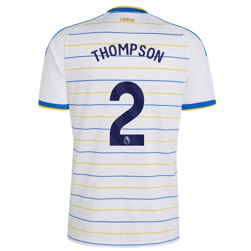 Danxen Niño Camiseta Aiden Thompson #2 Rojo Amarillo Azul 1ª Equipación 2026/27 La Camisa México