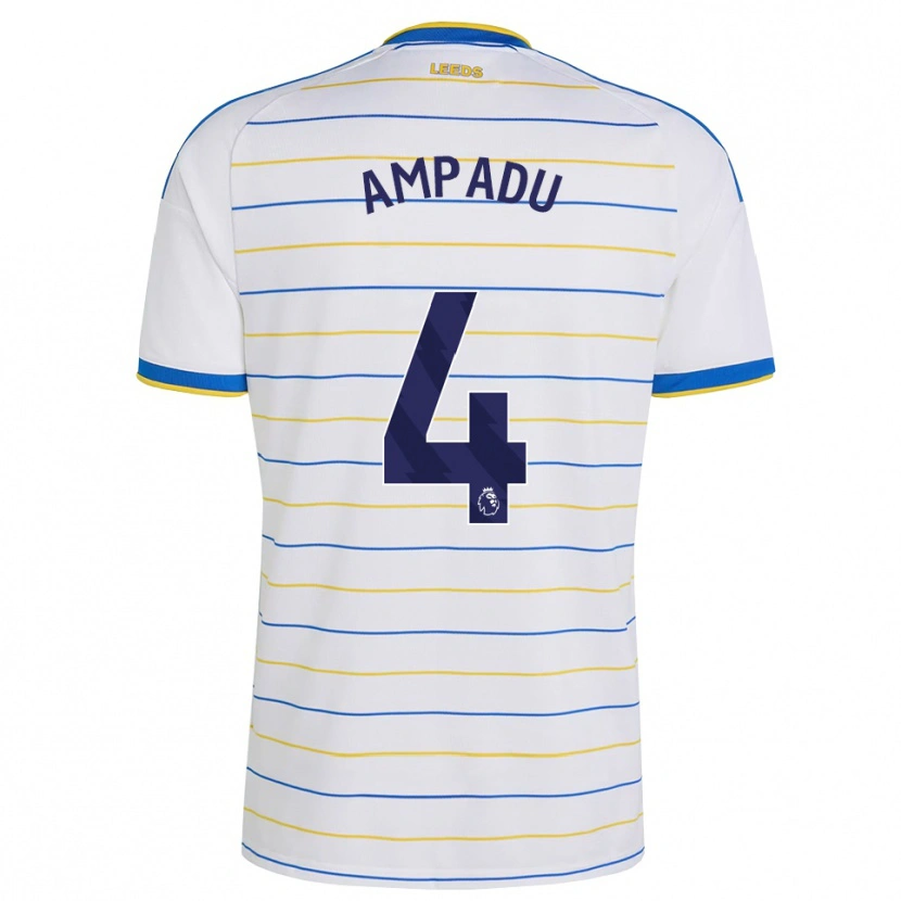 Danxen Niño Camiseta Ethan Ampadu #4 Rojo Amarillo Azul 1ª Equipación 2026/27 La Camisa México