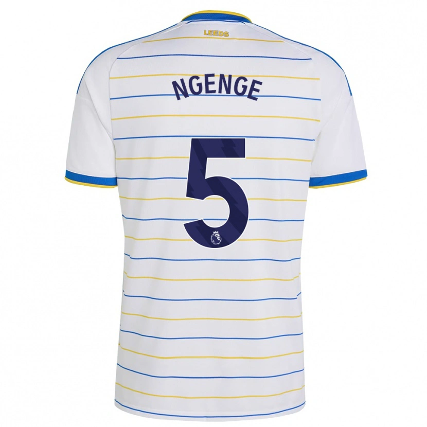Danxen Niño Camiseta Leonard Ngenge #5 Rojo Amarillo Azul 1ª Equipación 2026/27 La Camisa México