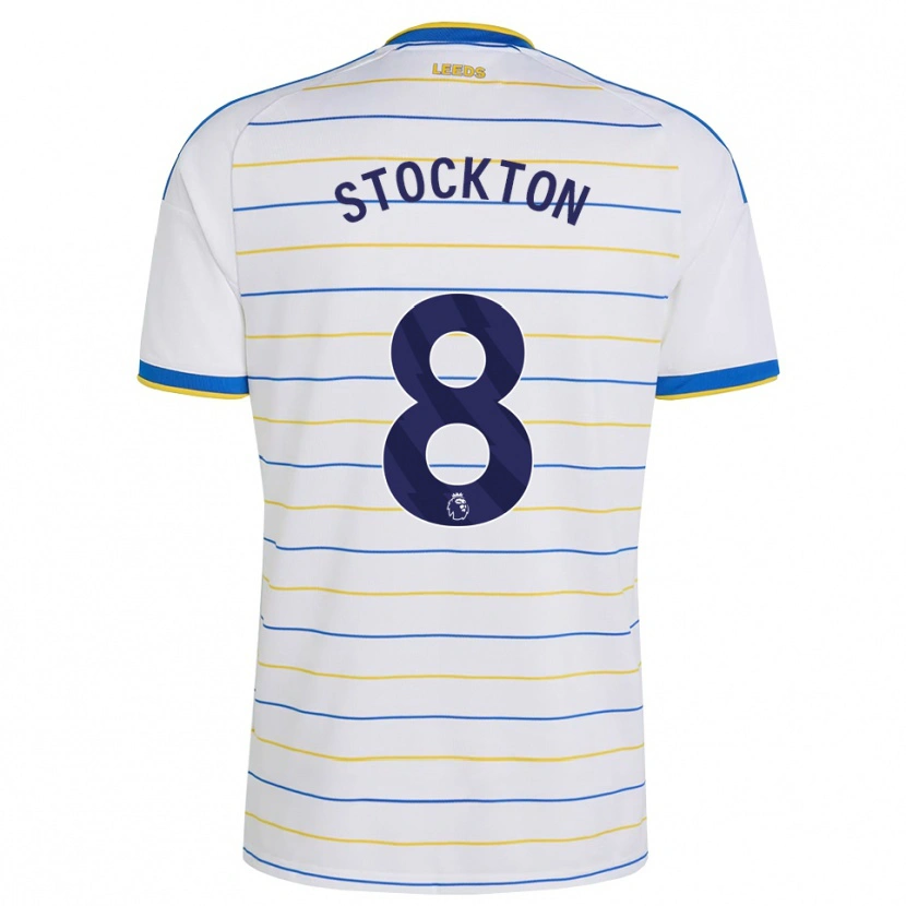 Danxen Niño Camiseta Tom Stockton #8 Rojo Amarillo Azul 1ª Equipación 2026/27 La Camisa México
