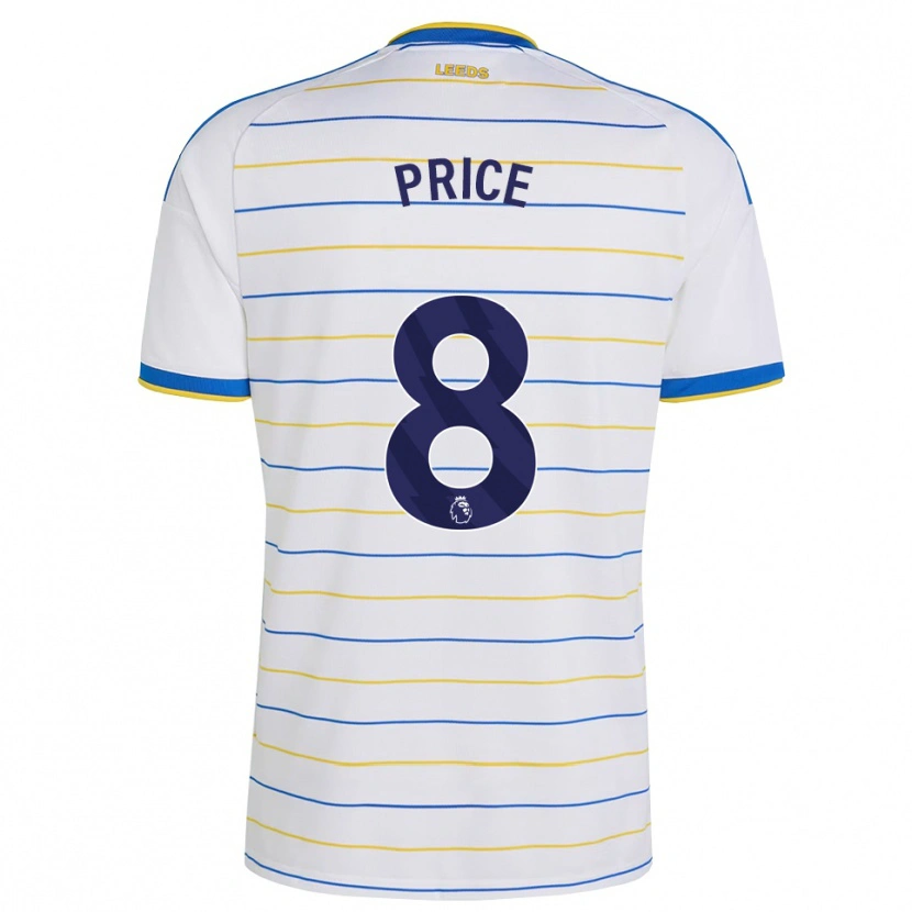 Danxen Niño Camiseta Leoni Price #8 Rojo Amarillo Azul 1ª Equipación 2026/27 La Camisa México