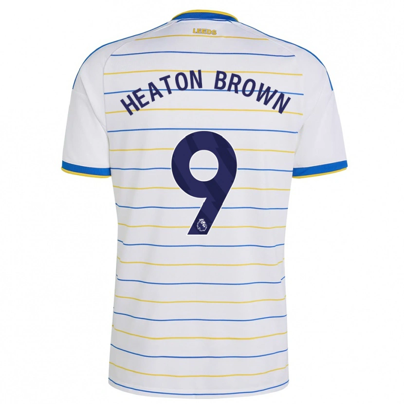 Danxen Niño Camiseta Heaton Brown #9 Rojo Amarillo Azul 1ª Equipación 2026/27 La Camisa México