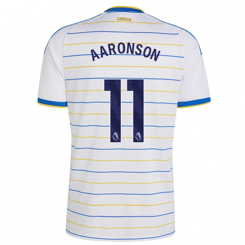 Danxen Niño Camiseta Brenden Aaronson #11 Rojo Amarillo Azul 1ª Equipación 2026/27 La Camisa México