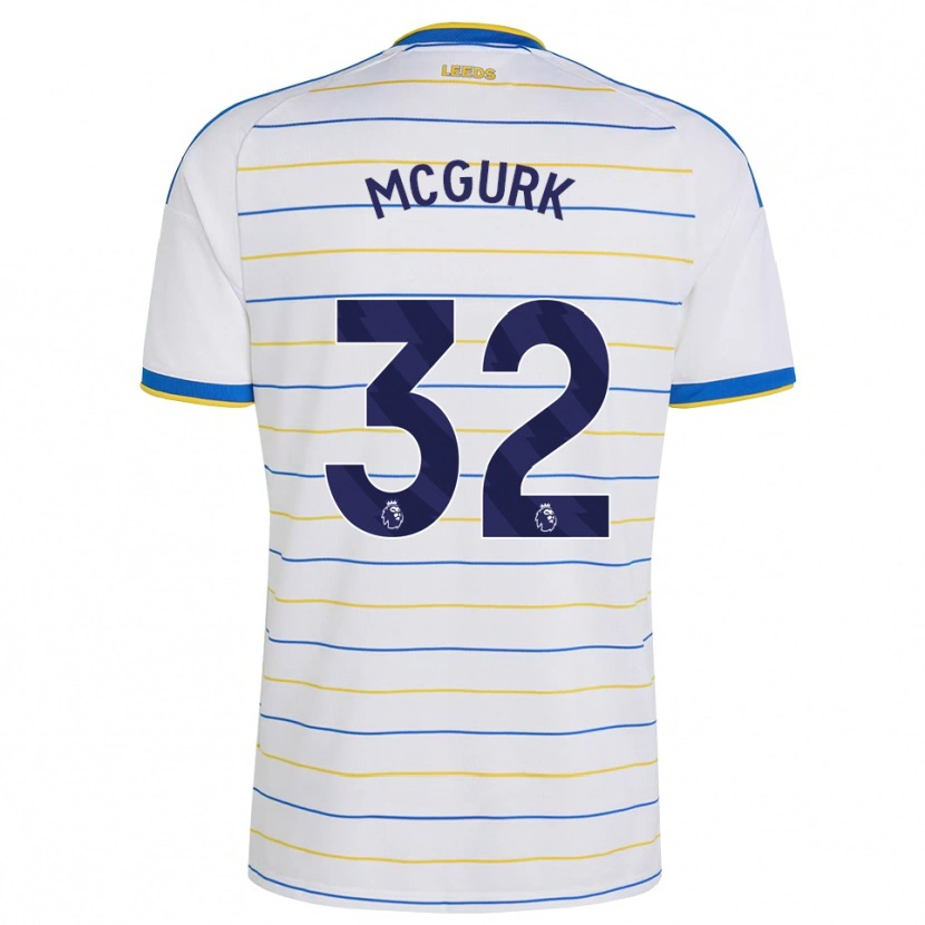 Danxen Niño Camiseta Sean Mcgurk #32 Rojo Amarillo Azul 1ª Equipación 2026/27 La Camisa México