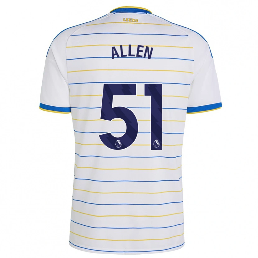 Danxen Niño Camiseta Charlie Allen #51 Rojo Amarillo Azul 1ª Equipación 2026/27 La Camisa México