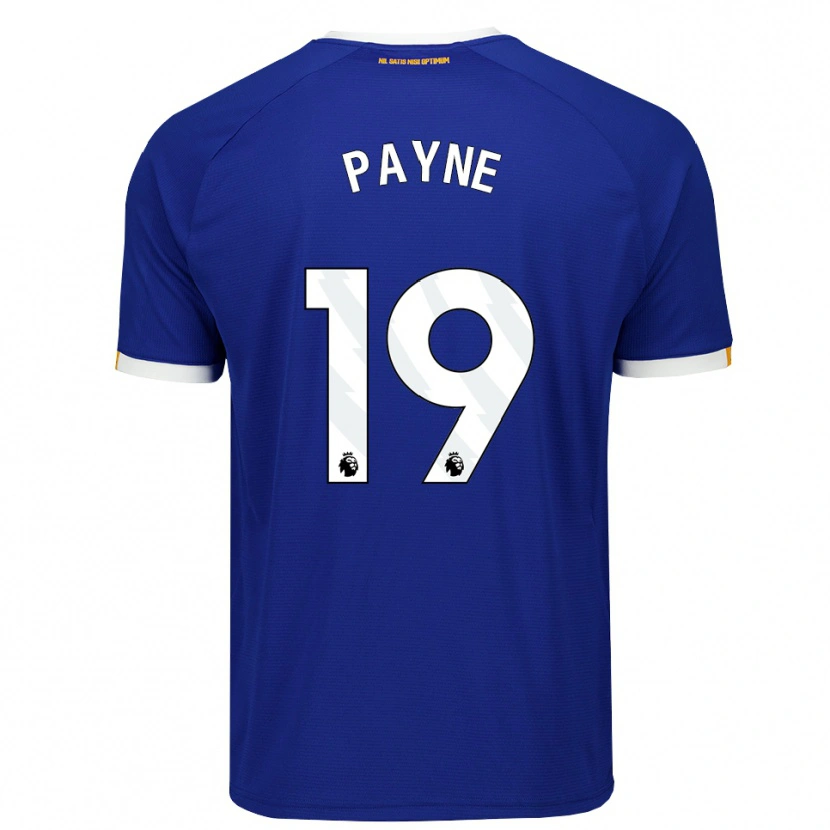 Danxen Niño Camiseta Heather Payne #19 Azul Blanco Amarillo 1ª Equipación 2026/27 La Camisa México