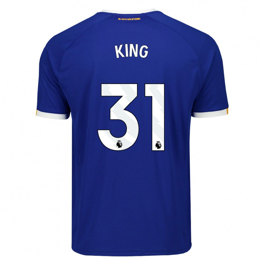 Danxen Niño Camiseta Tom King #31 Azul Blanco Amarillo 1ª Equipación 2026/27 La Camisa México