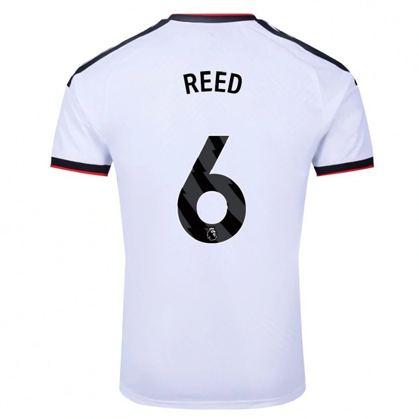 Danxen Niño Camiseta Harrison Reed #6 Blanco Negro Rojo 1ª Equipación 2026/27 La Camisa México
